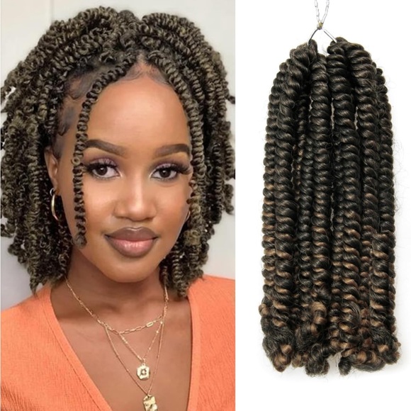 Other - NWT Braiding Hair Extensions for Black Women (1B/27#, 8 inch)